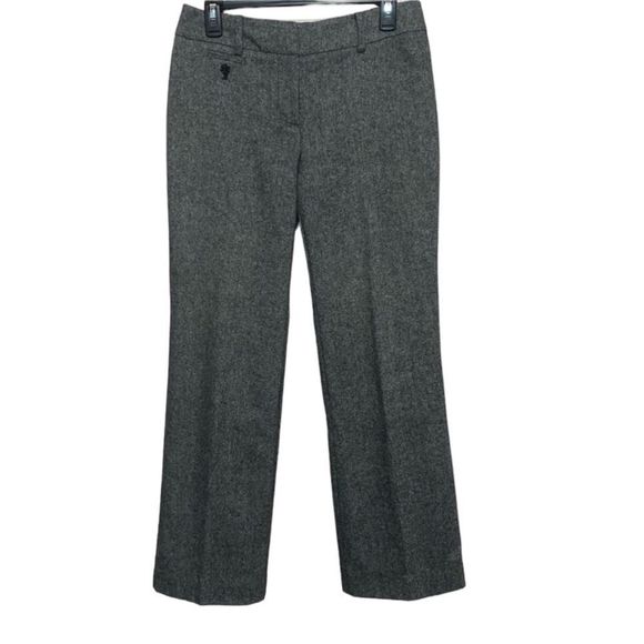 Ann Taylor gray wool blend pants size 2 curvy - Picture 1 of 7